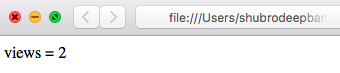php program to count page views