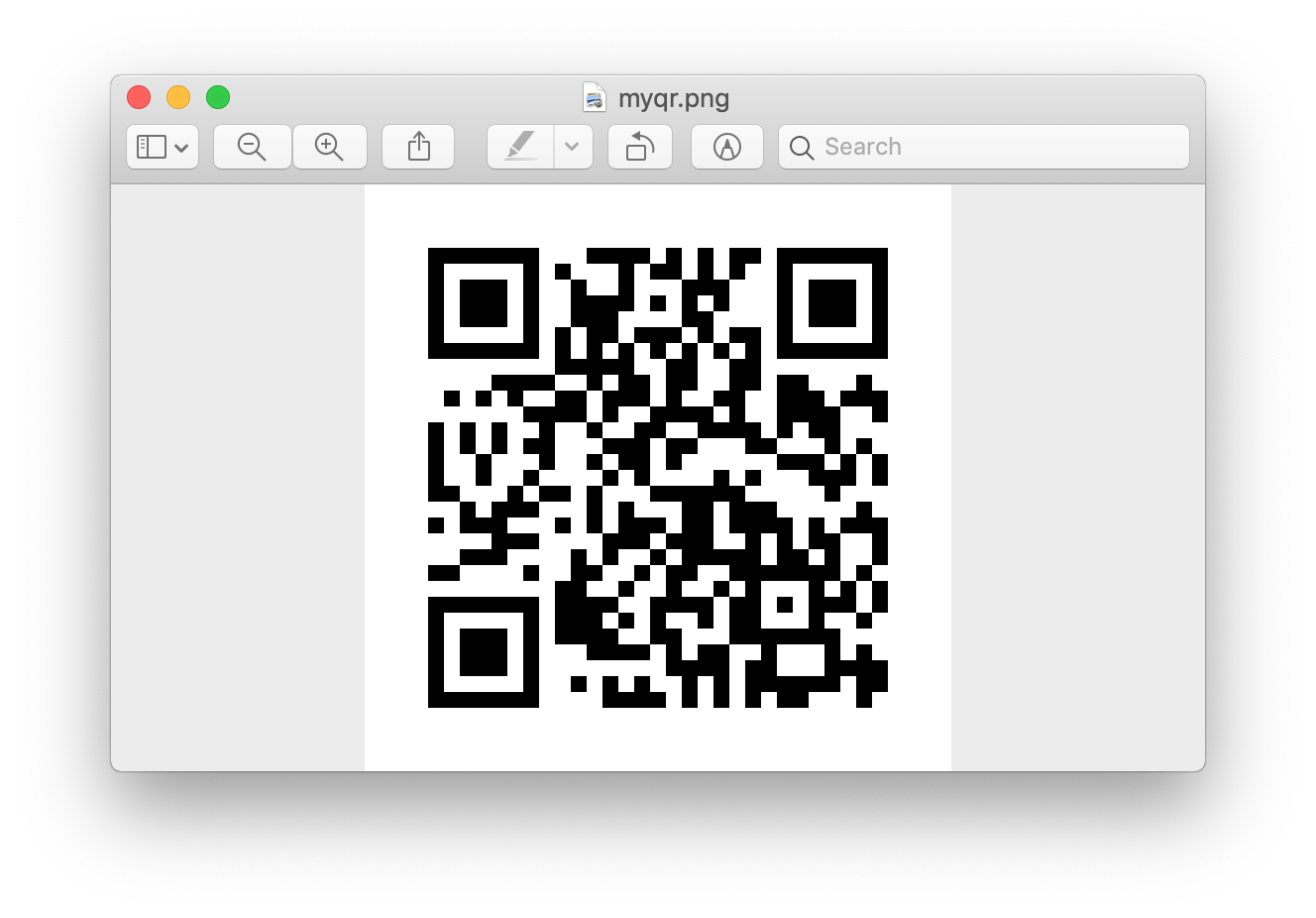 Генератор qr кодов python