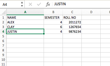 sheet xlrd name Python excel an  GeeksforGeeks file  Reading using