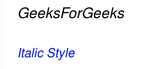 PHP | GmagickDraw setfontstyle() Function - GeeksforGeeks